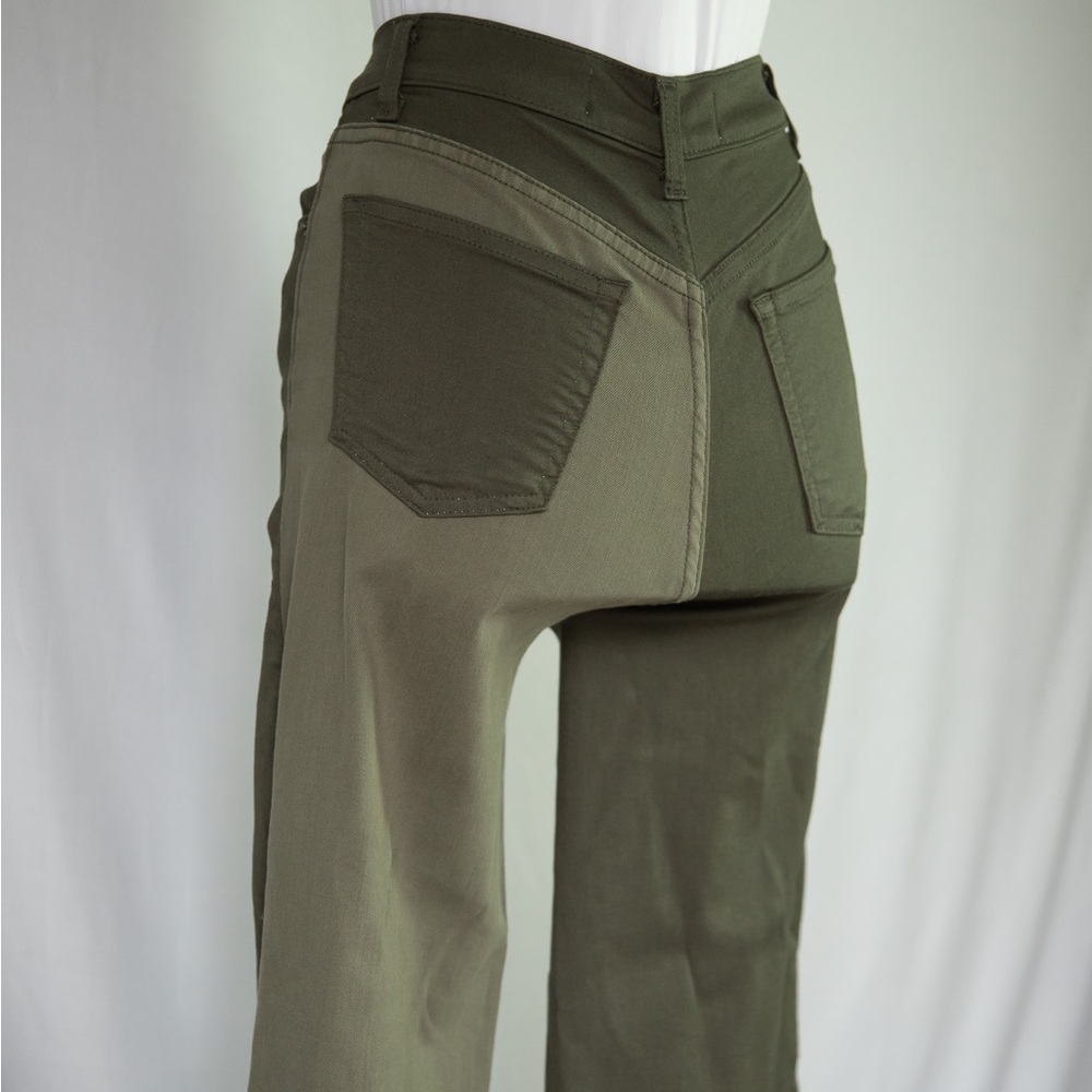 Reformation Army Color Block Pants